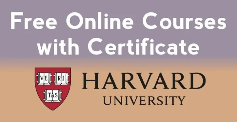 University of Harvard Free Online Courses You Can Register